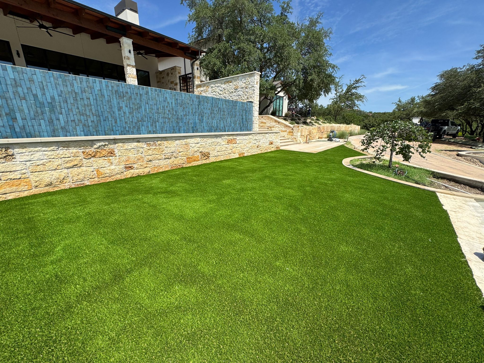 Artificial Turf Installation in Austin, Never Mow Again