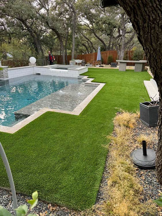 Professional hello TURF installation